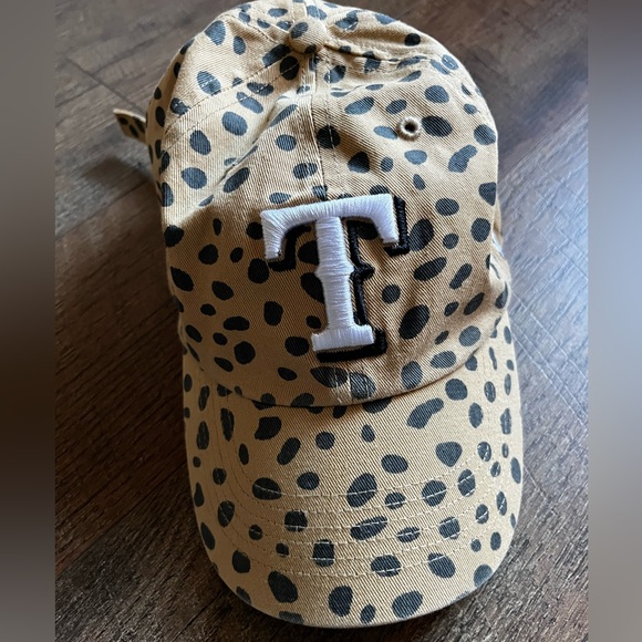 Texas Rangers Baseball Cap Buckleback Hat Cotton Canvas Adjustable One‎ Size - Picture 6 of 14
